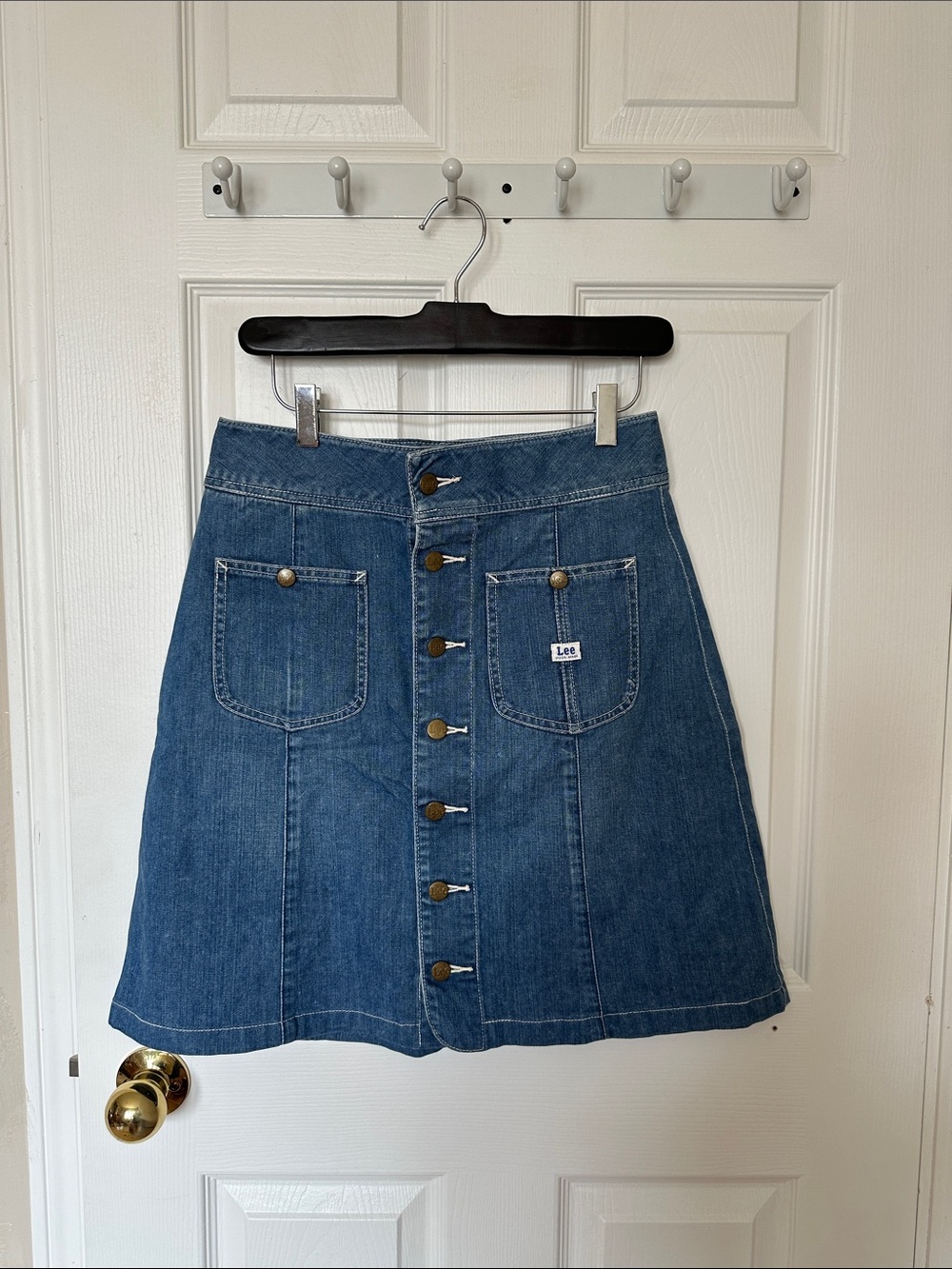 Vintage LEE denim a-line skirt